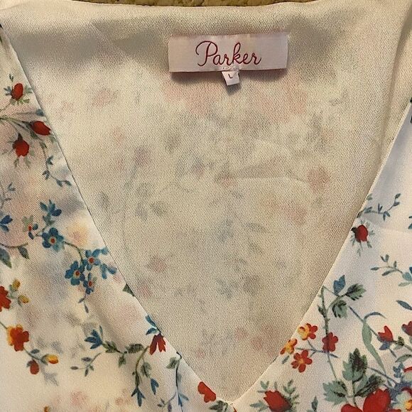 Parker Spring Ditsy Floral Ruffle Top - Picture 6 of 6